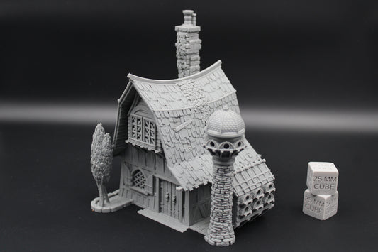 Tabletop Terrain Bird Pigeon Post Office Dnd RPG Wargame Skirmish 28mm