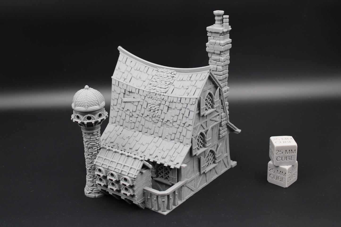 Tabletop Terrain Bird Pigeon Post Office Dnd RPG Wargame Skirmish 28mm