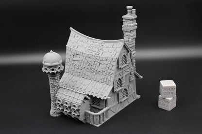 Tabletop Terrain Bird Pigeon Post Office Dnd RPG Wargame Skirmish 28mm