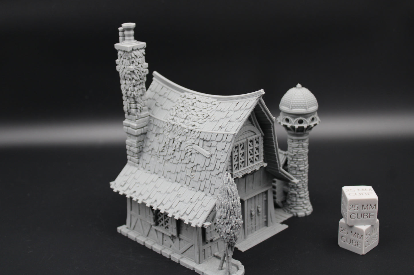 Tabletop Terrain Bird Pigeon Post Office Dnd RPG Wargame Skirmish 28mm