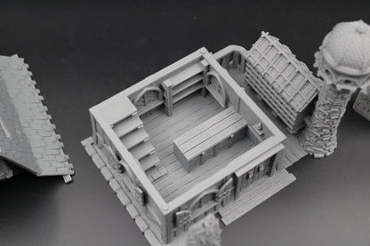 Tabletop Terrain Bird Pigeon Post Office Dnd RPG Wargame Skirmish 28mm