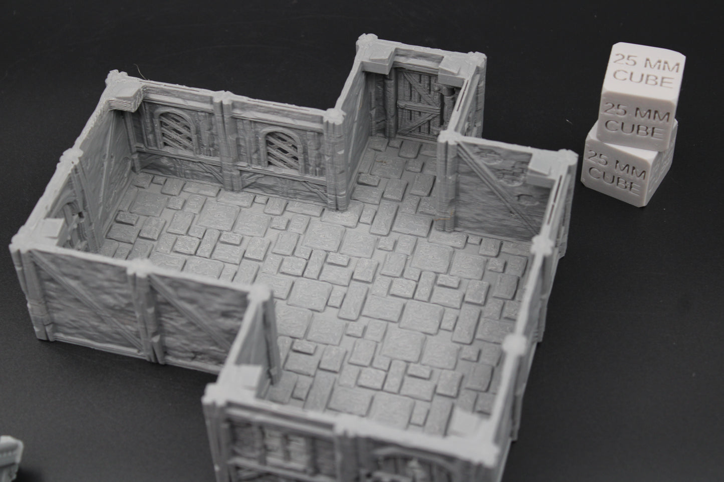 Tabletop Terrain Plaster Cob House 1of19 Town City Dnd RPG wargame skirmish 32mm
