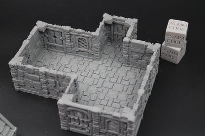 Tabletop Terrain Stone House 1of19 Town City Dnd RPG wargame skirmish 32mm