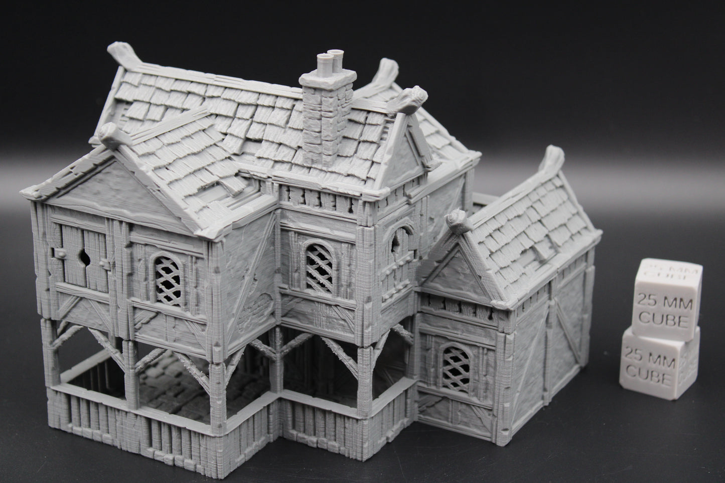 Tabletop Terrain Plaster Cob House 2of19 Dnd RPG wargame skirmish 32mm