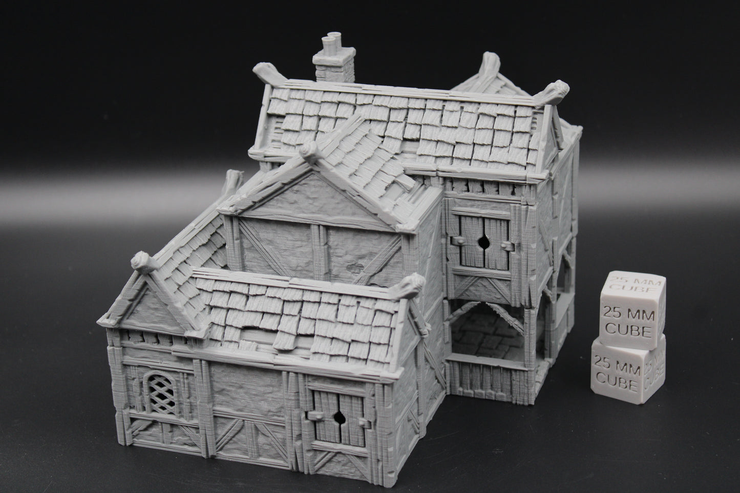 Tabletop Terrain Plaster Cob House 2of19 Dnd RPG wargame skirmish 32mm