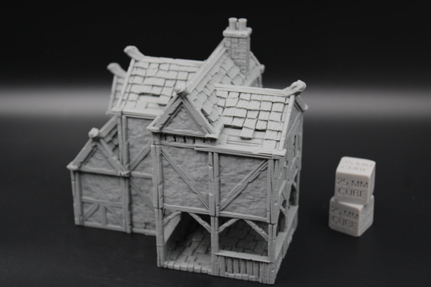 Tabletop Terrain Plaster Cob House 2of19 Dnd RPG wargame skirmish 32mm