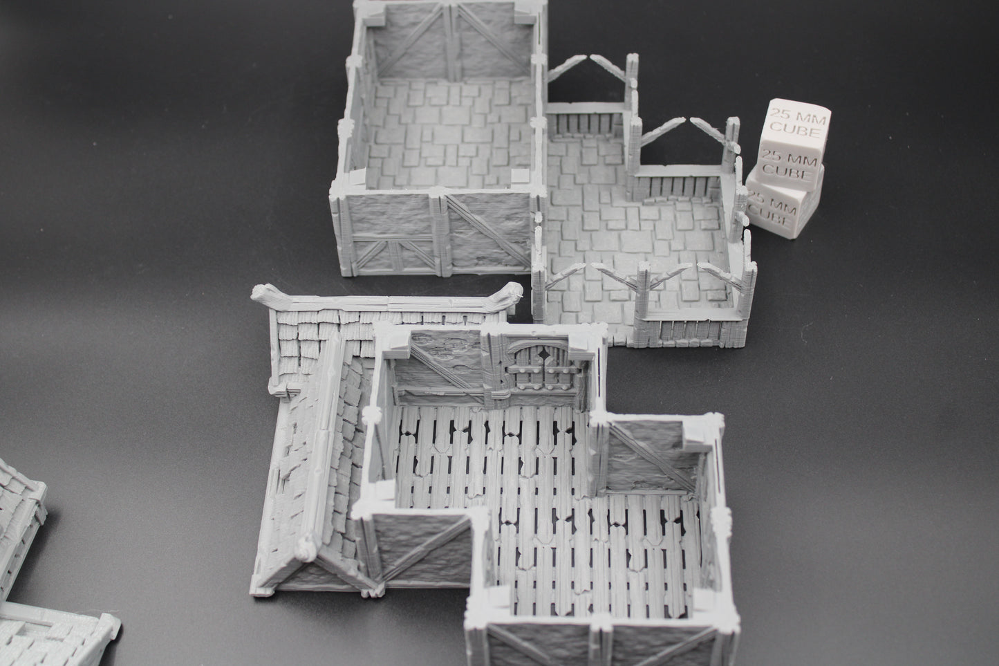 Tabletop Terrain Plaster Cob House 2of19 Dnd RPG wargame skirmish 32mm