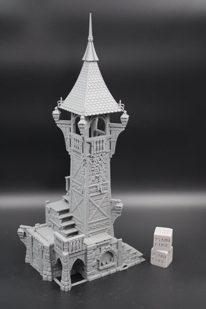 Tabletop Terrain Fantasy Watchtower Lookout Dnd RPG wargame skirmish 28mm