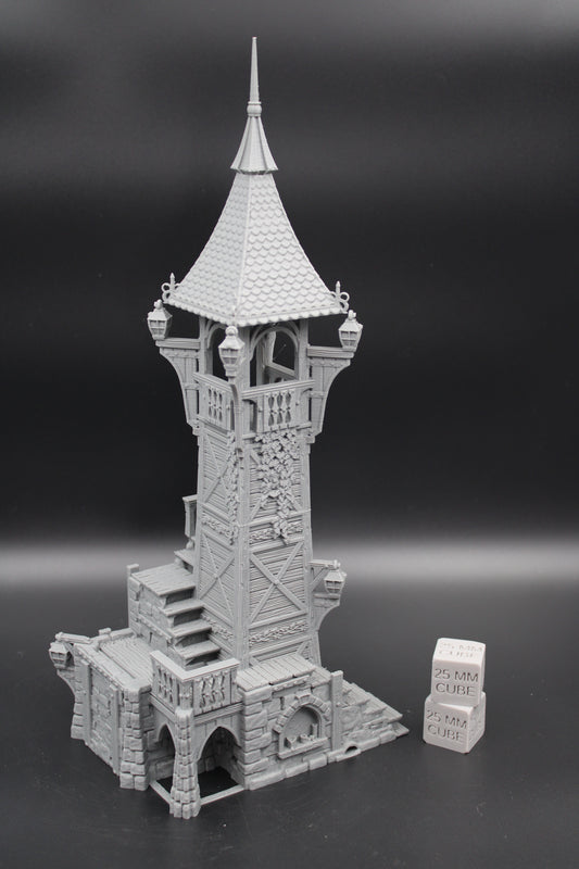Tabletop Terrain Fantasy Watchtower Lookout Dnd RPG wargame skirmish 28mm