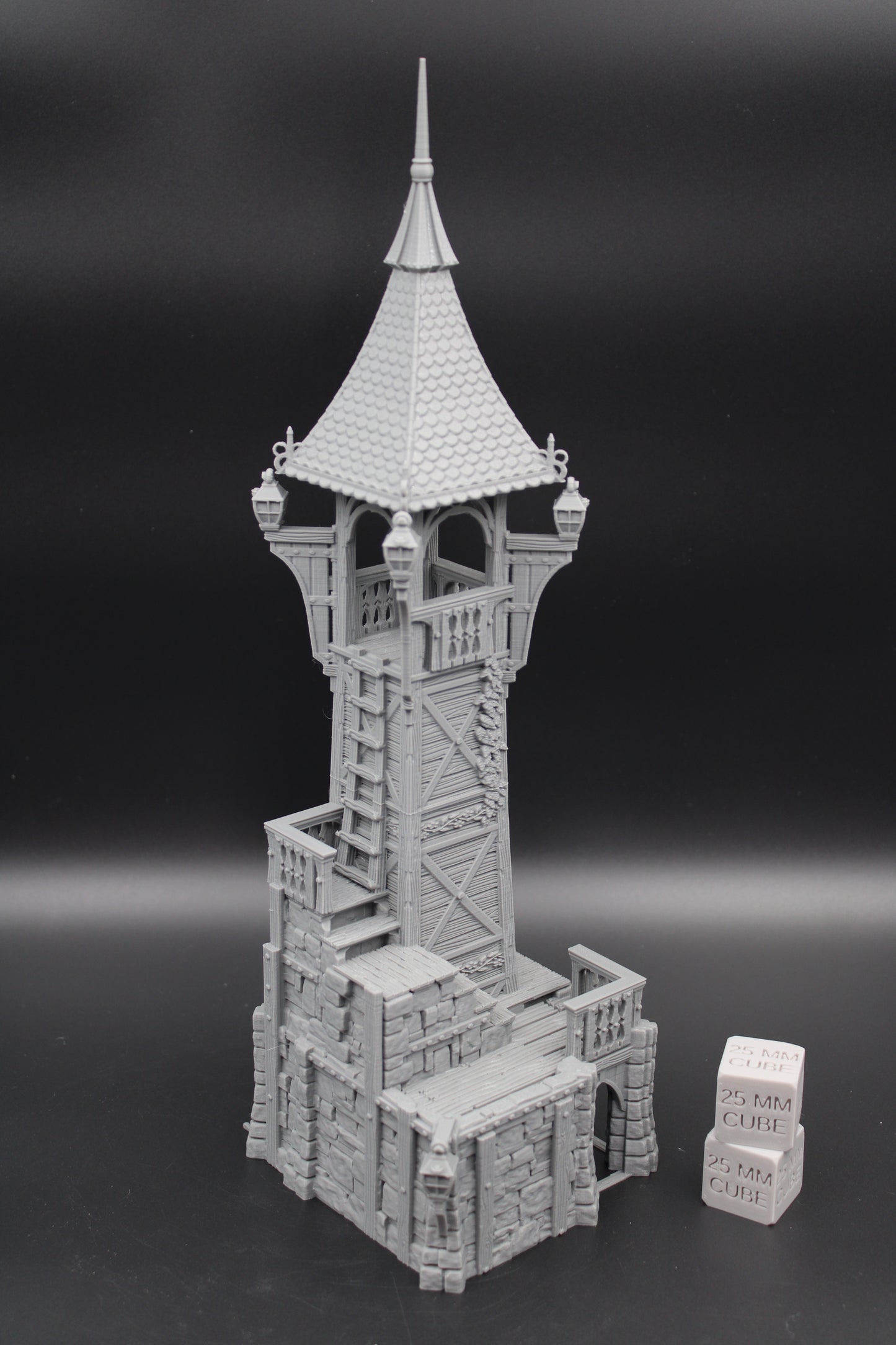 Tabletop Terrain Fantasy Watchtower Lookout Dnd RPG wargame skirmish 28mm