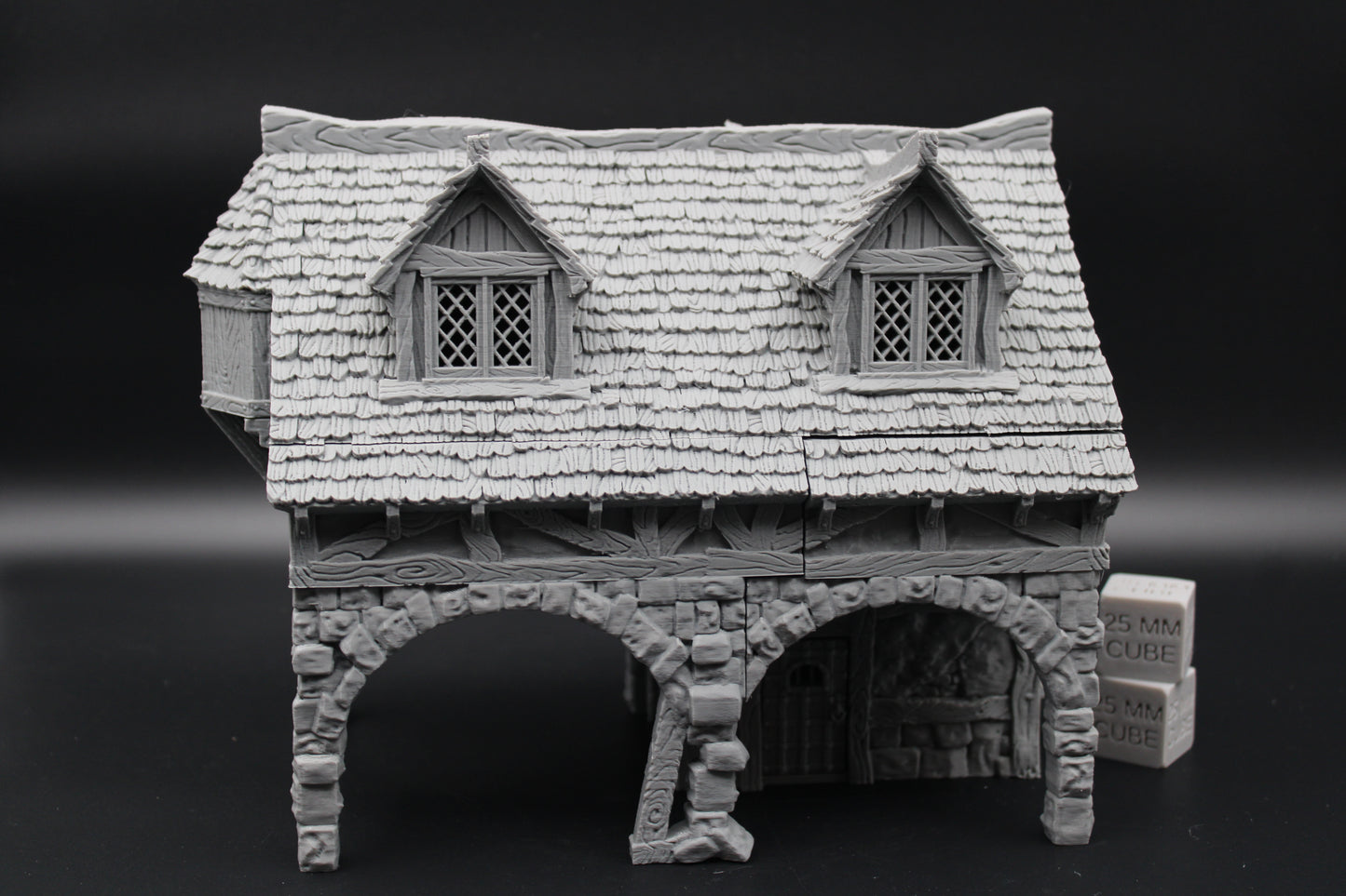 Tabletop Terrain Merchant Shop Shopkeeper House Dnd RPG wargame skirmish 28mm