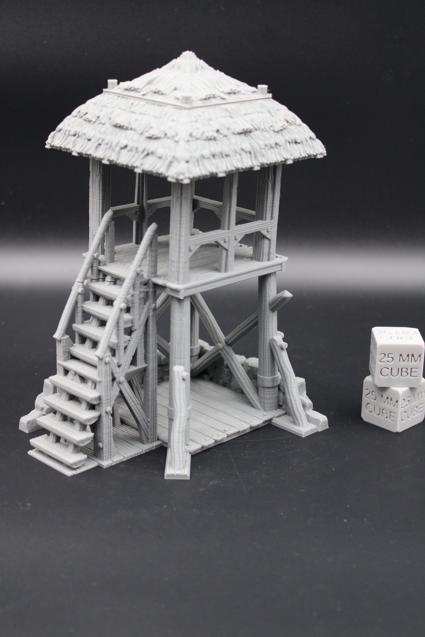 Tabletop Terrain Fantasy Watchtower Defense Dnd RPG wargame skirmish 28mm