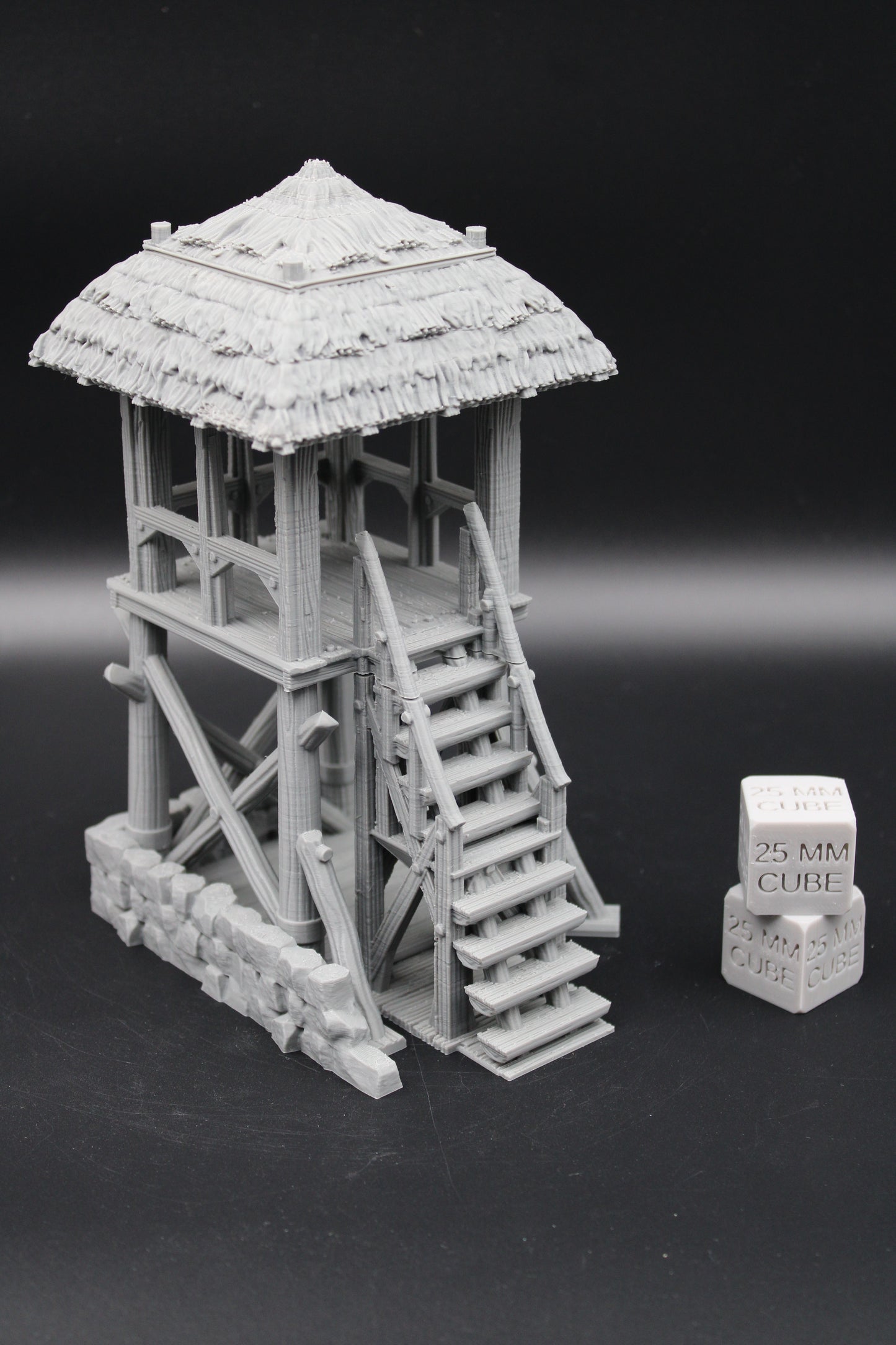 Tabletop Terrain Fantasy Watchtower Defense Dnd RPG wargame skirmish 28mm