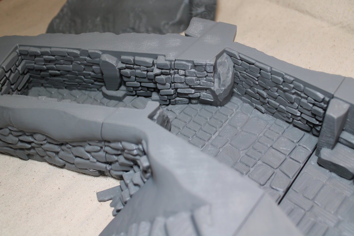 Tabletop Terrain Epic Burial Crypt Barrow Dnd RPG wargame skirmish 28mm 32mm BC4