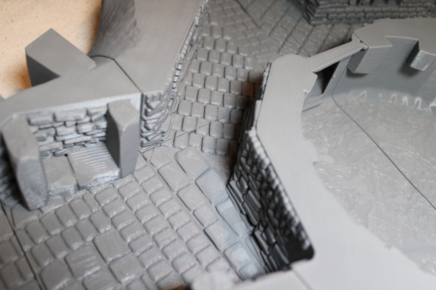 Tabletop Terrain Epic Burial Crypt Barrow Dnd RPG wargame skirmish 28mm 32mm BC4