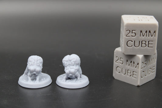 Mind Eater Brain Eldritch Pair 32mm Miniature Dnd Skirmish