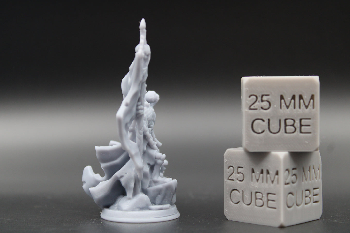 Skeleton Undead Mage Lich Wizard Sorcerer Seer 32mm Miniature Dnd Skirmish