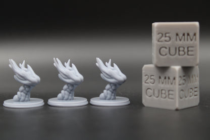 Will O Wisp Elemental Fireball Bolt Set 28mm 32mm Miniature Dnd RPG Skirmish