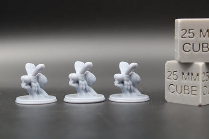 Giant Fly Bee Wasp Insect Set 28mm 32mm Miniature Dnd RPG Skirmish