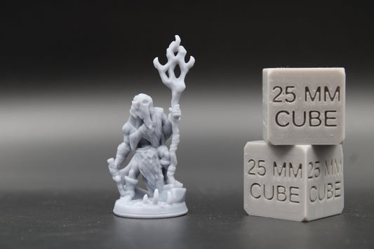 Goblin Shaman Sorcerer Spellcaster Wizard 32mm Miniature Dnd Skirmish