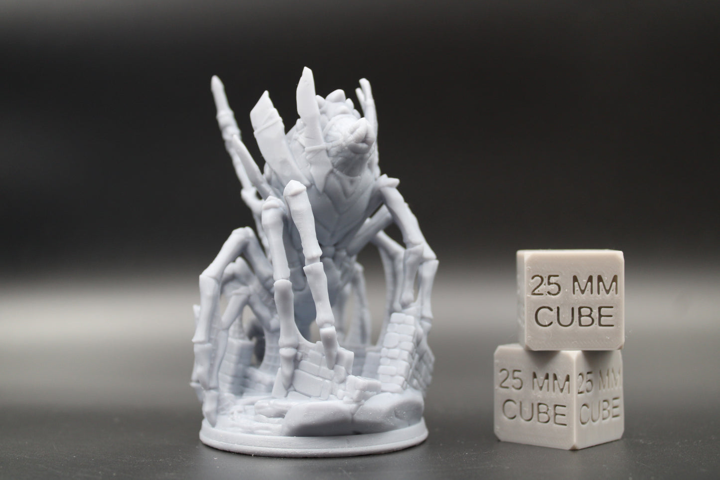 Goblin King Chief Riding Giant Spider 32mm Miniature Dnd Skirmish