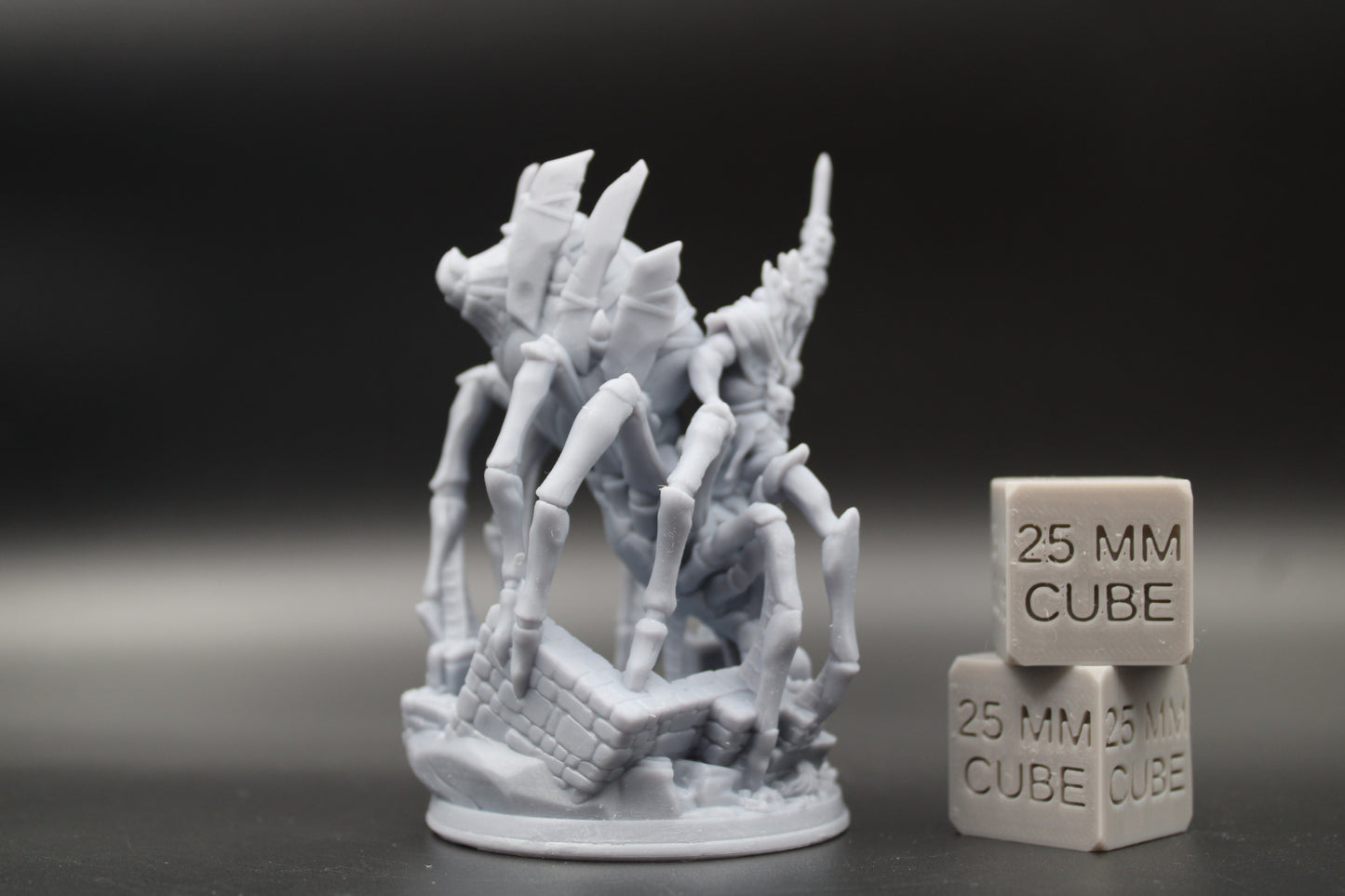 Goblin King Chief Riding Giant Spider 32mm Miniature Dnd Skirmish