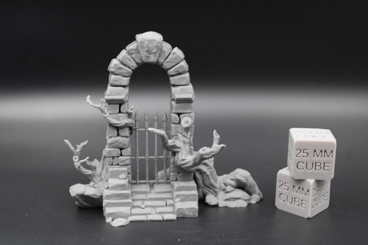 Tabletop Terrain Fantasy Medieval Gate Portal Ruin Dnd RPG Wargame Skirmish 28mm