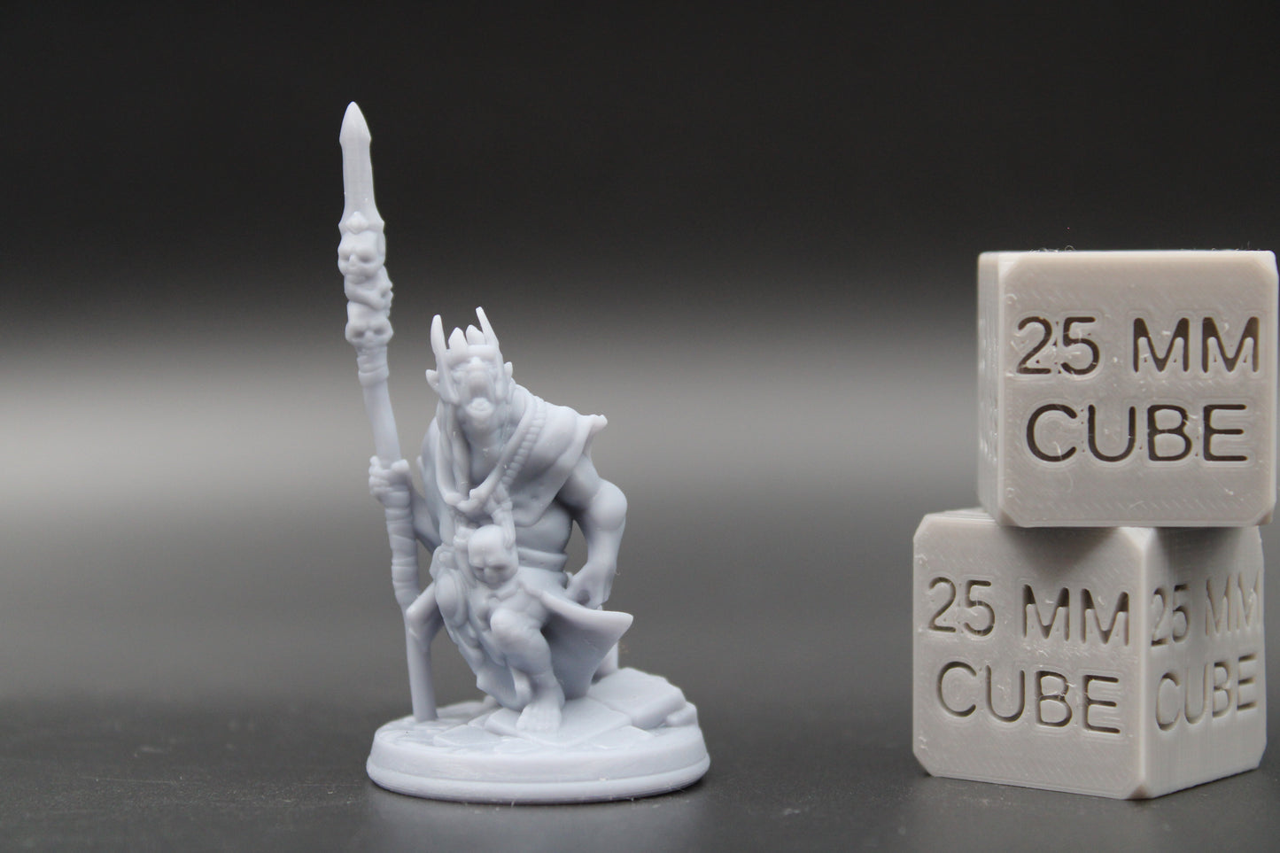 Goblin Chief King Leader 32mm Miniature Dnd Skirmish