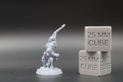 Skeleton Undead Archer 3of3 32mm Miniature Dnd Skirmish