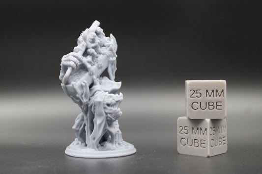 Skeleton Undead Bone Corpse Collector 32mm Miniature Dnd Skirmish