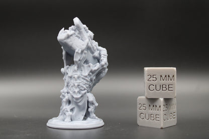 Skeleton Undead Bone Corpse Collector 32mm Miniature Dnd Skirmish