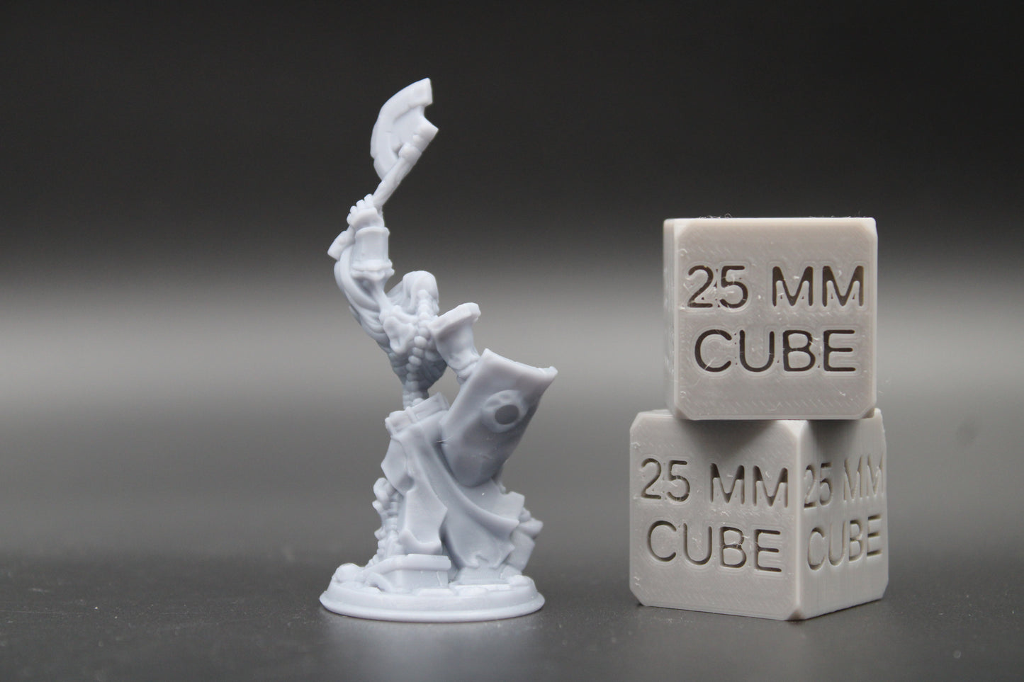 Skeleton Undead Shield Axe 32mm Miniature Dnd Skirmish 2
