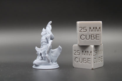 Skeleton Undead Shield Halberd Armor Knight Warrior 32mm Miniature Dnd Skirmish