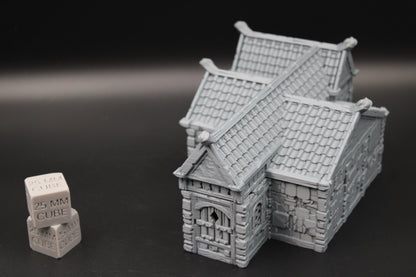 Tabletop Terrain Stone House 5of19 Town City Dnd RPG wargame skirmish 32mm