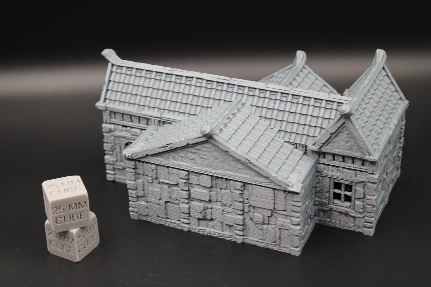 Tabletop Terrain Stone House 5of19 Town City Dnd RPG wargame skirmish 32mm