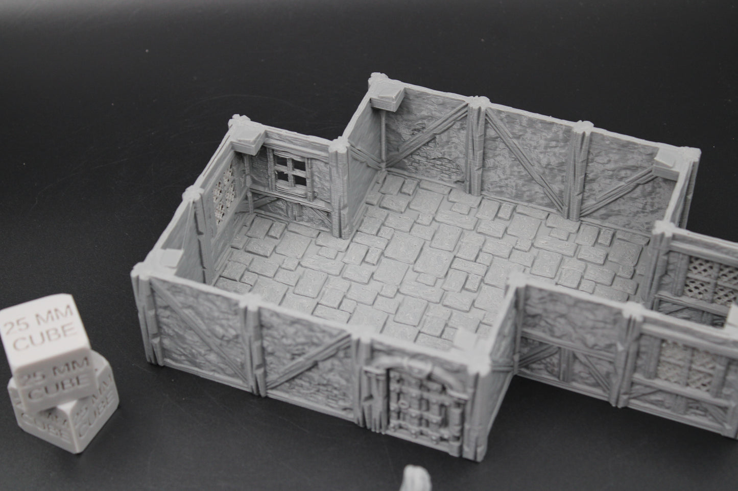 Tabletop Terrain Plaster Cob House 5of19 Town City Dnd RPG wargame skirmish 32mm