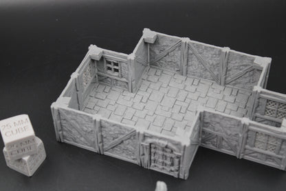 Tabletop Terrain Plaster Cob House 5of19 Town City Dnd RPG wargame skirmish 32mm