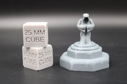 Tabletop Terrain Cultist Statue Cemetery Haunted Dnd RPG wargame skirmish 28mm