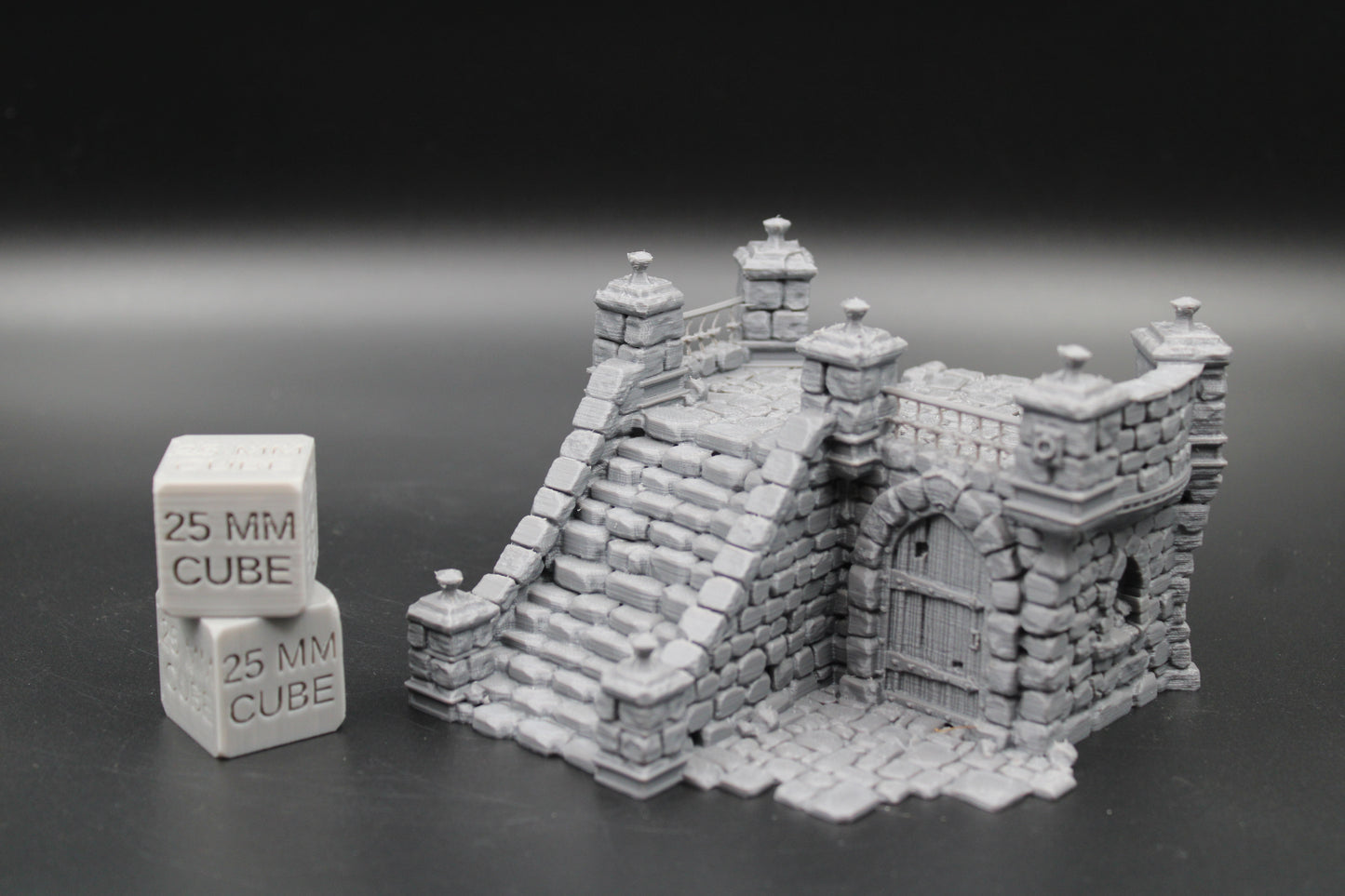 Tabletop Terrain Fantasy Ruin Section Manor Estate Dnd RPG Wargame Skirmish 28mm