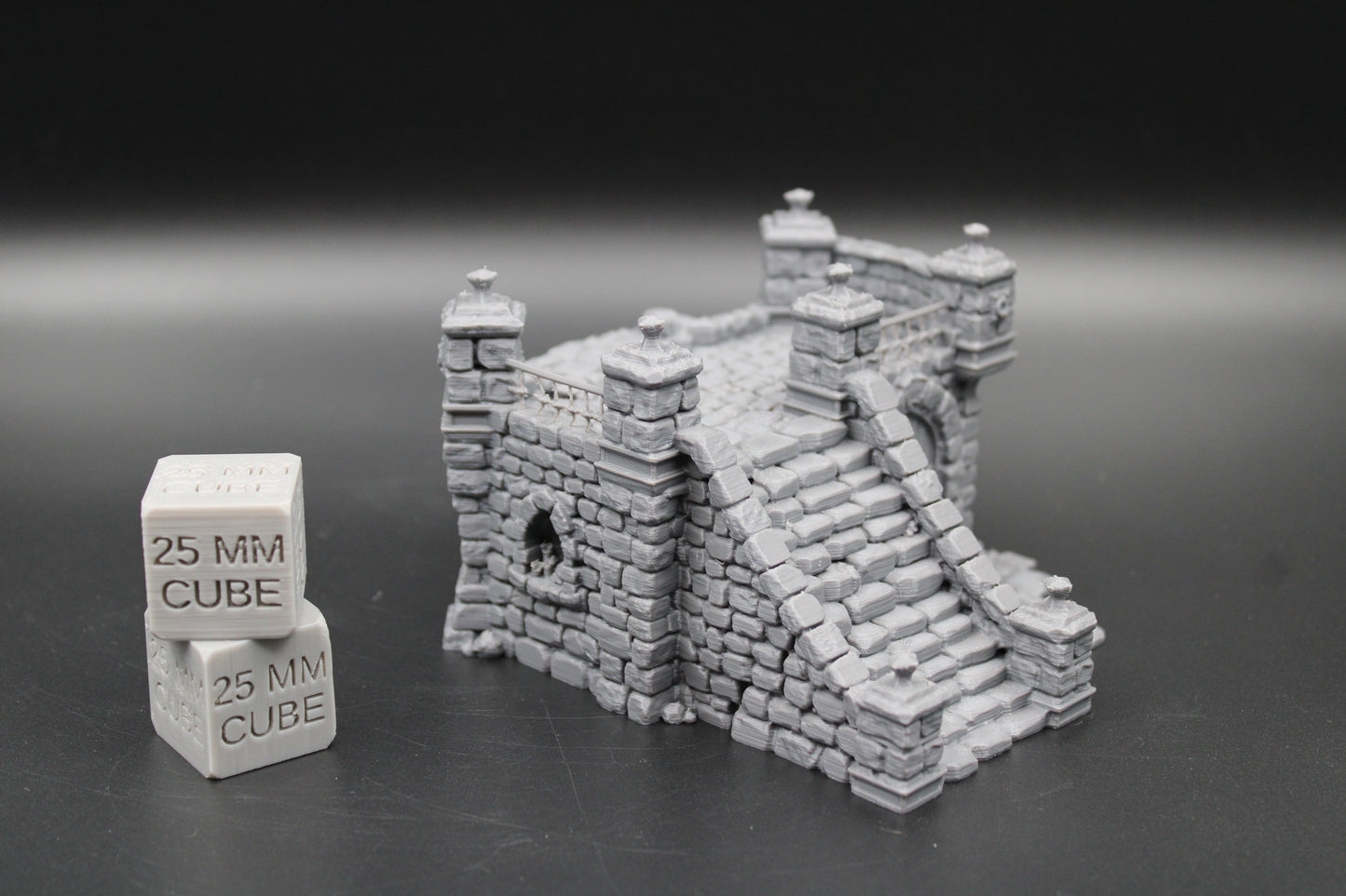 Tabletop Terrain Fantasy Ruin Section Manor Estate Dnd RPG Wargame Skirmish 28mm