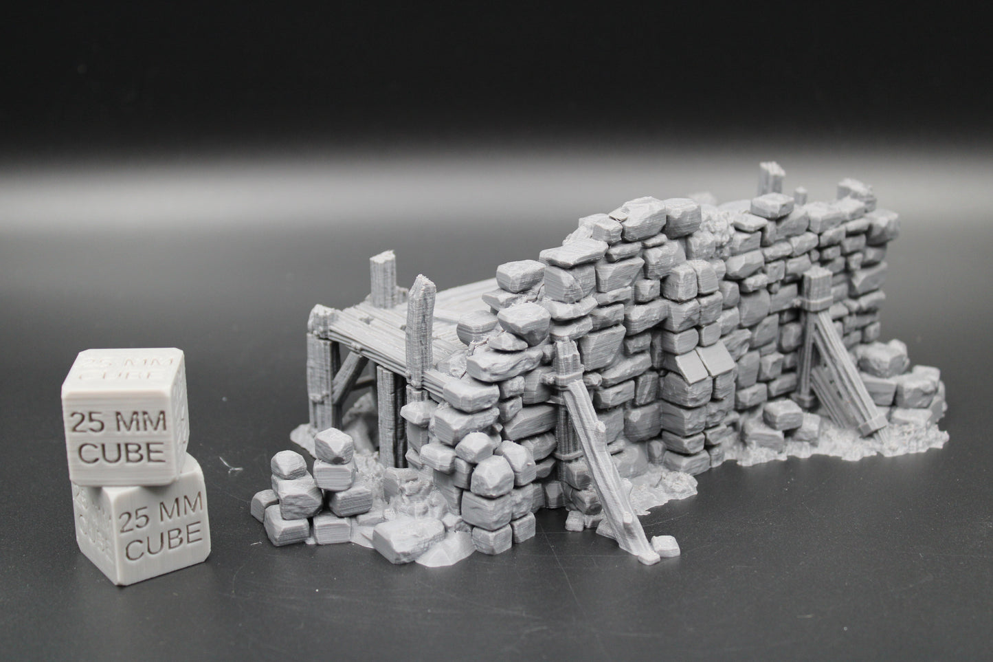 Tabletop Terrain Fantasy Ruin Section Platform Dnd RPG Wargame Skirmish 28mm