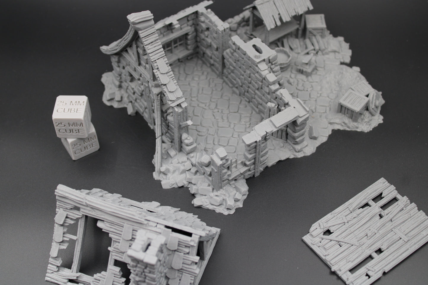 Tabletop Terrain Fantasy Blacksmith Forge Ruin Dnd RPG Wargame Skirmish 28mm