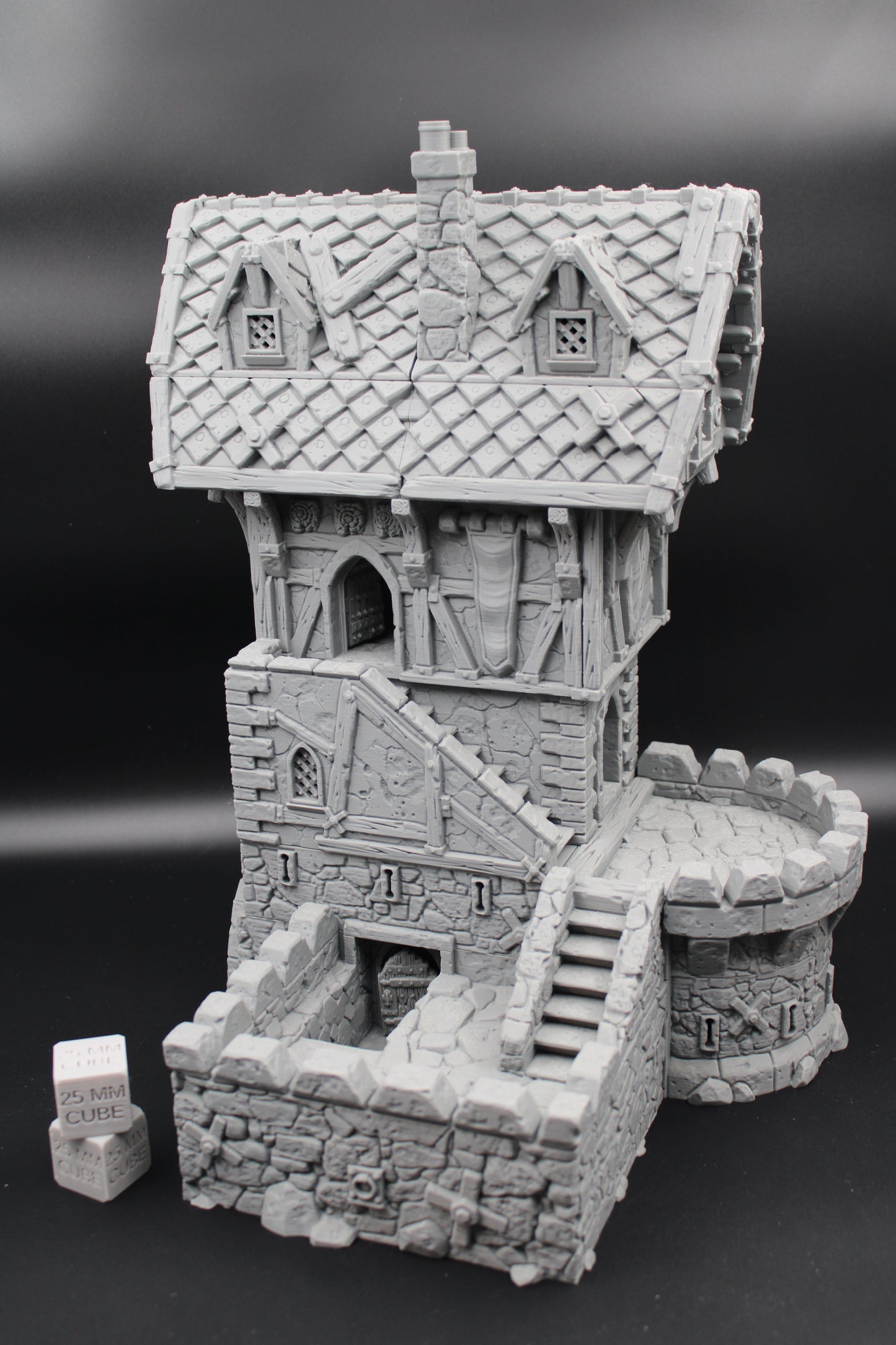 Tabletop Terrain Epic King Lord Manor Estate House Dnd RPG Skirmish 32mm