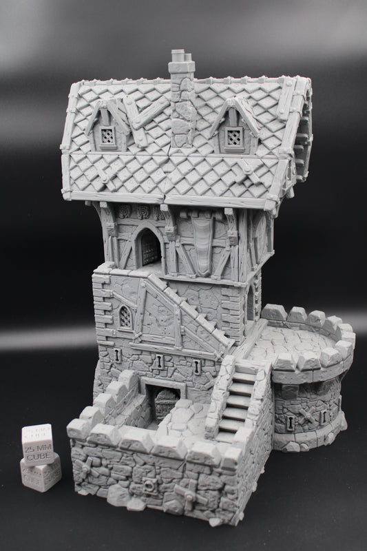 Tabletop Terrain Epic King Lord Manor Estate House Dnd RPG Skirmish 32mm