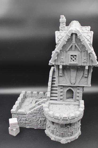 Tabletop Terrain Epic King Lord Manor Estate House Dnd RPG Skirmish 32mm