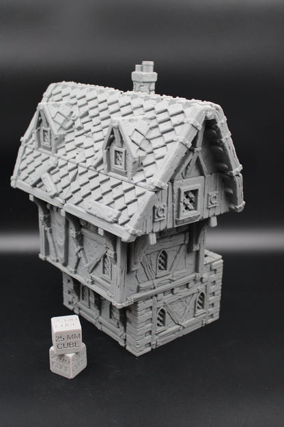 Tabletop Terrain Epic King Lord Manor Estate House Dnd RPG Skirmish 32mm