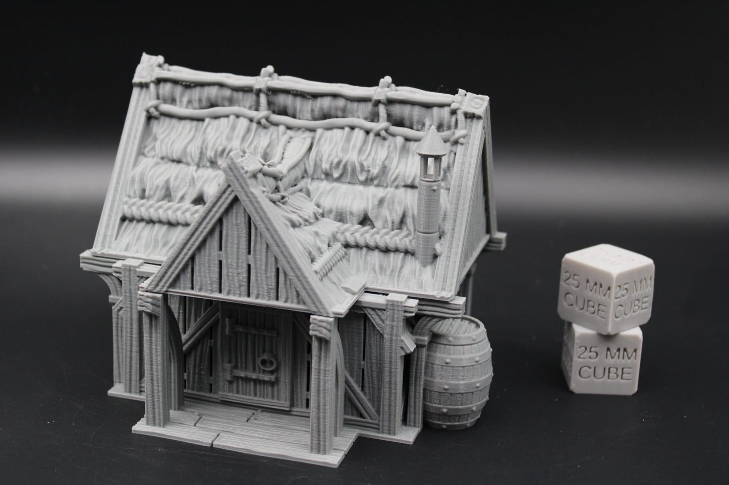 Tabletop Terrain Fantasy Ale Wine Storehouse Warehouse Dnd RPG wargame skirmish 28mm
