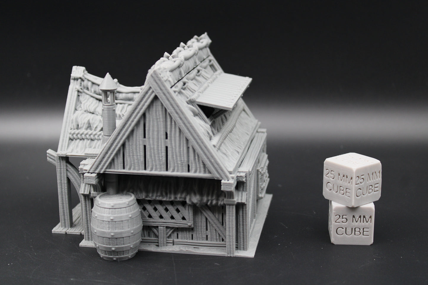 Tabletop Terrain Fantasy Ale Wine Storehouse Warehouse Dnd RPG wargame skirmish 28mm