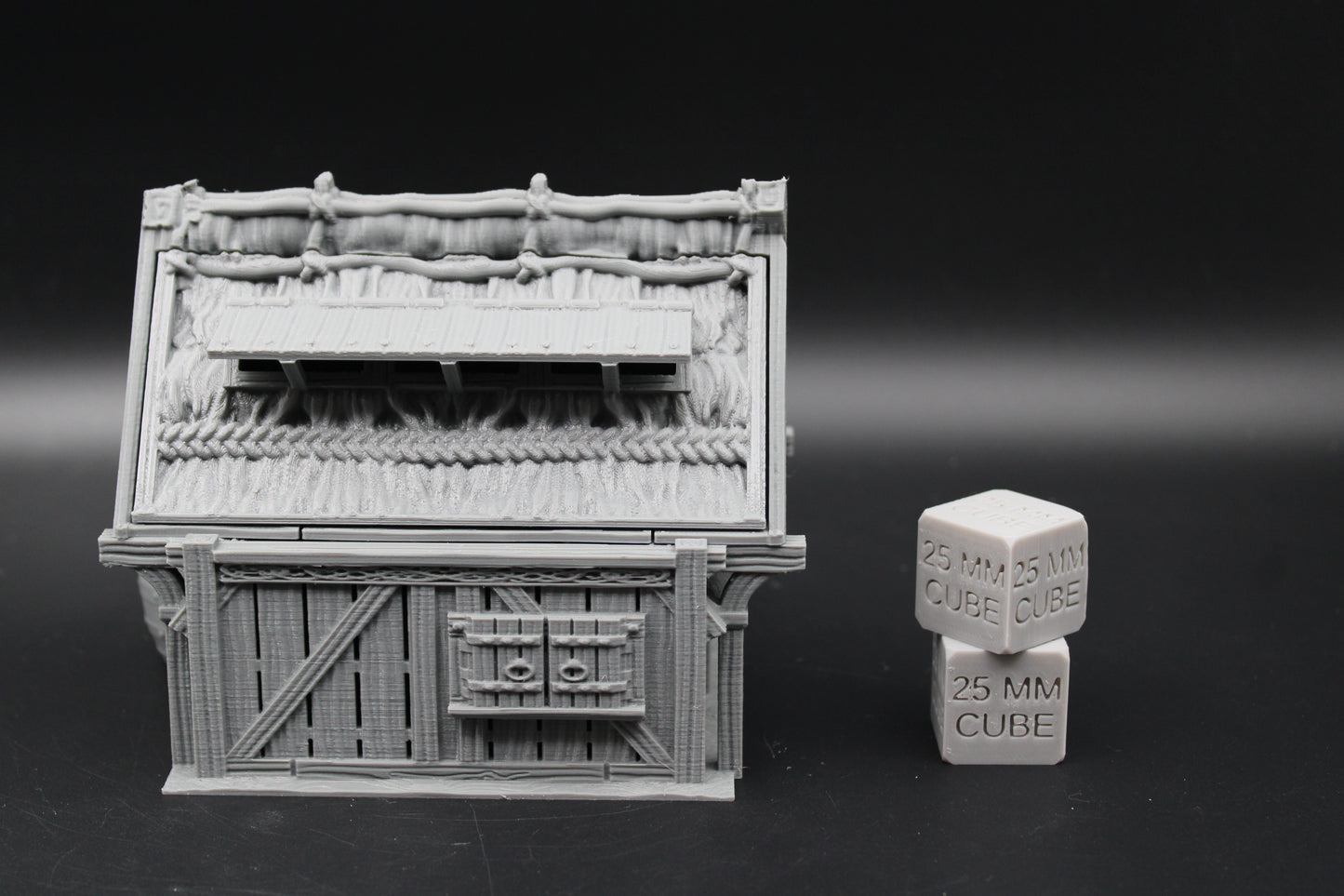 Tabletop Terrain Fantasy Ale Wine Storehouse Warehouse Dnd RPG wargame skirmish 28mm