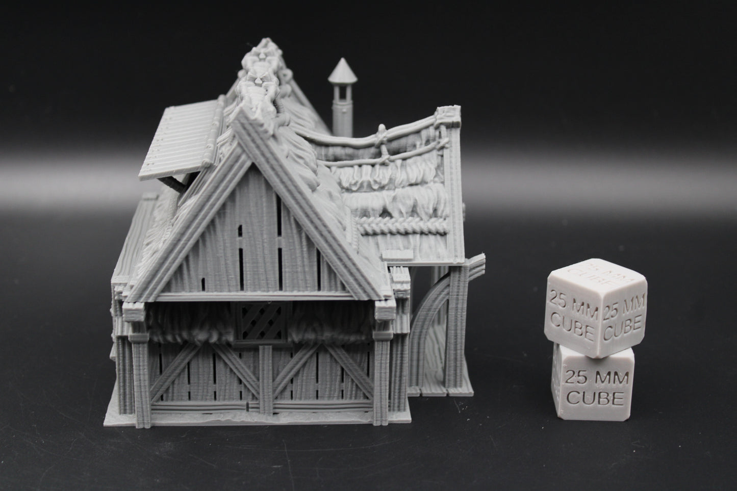 Tabletop Terrain Fantasy Ale Wine Storehouse Warehouse Dnd RPG wargame skirmish 28mm